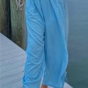 Light Blue Women's Pants